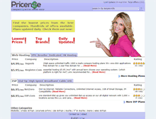 Tablet Screenshot of pricense.com